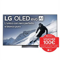 LG - Smart TV OLED UHD 4K 77" OLED77C55LA-Black, 
