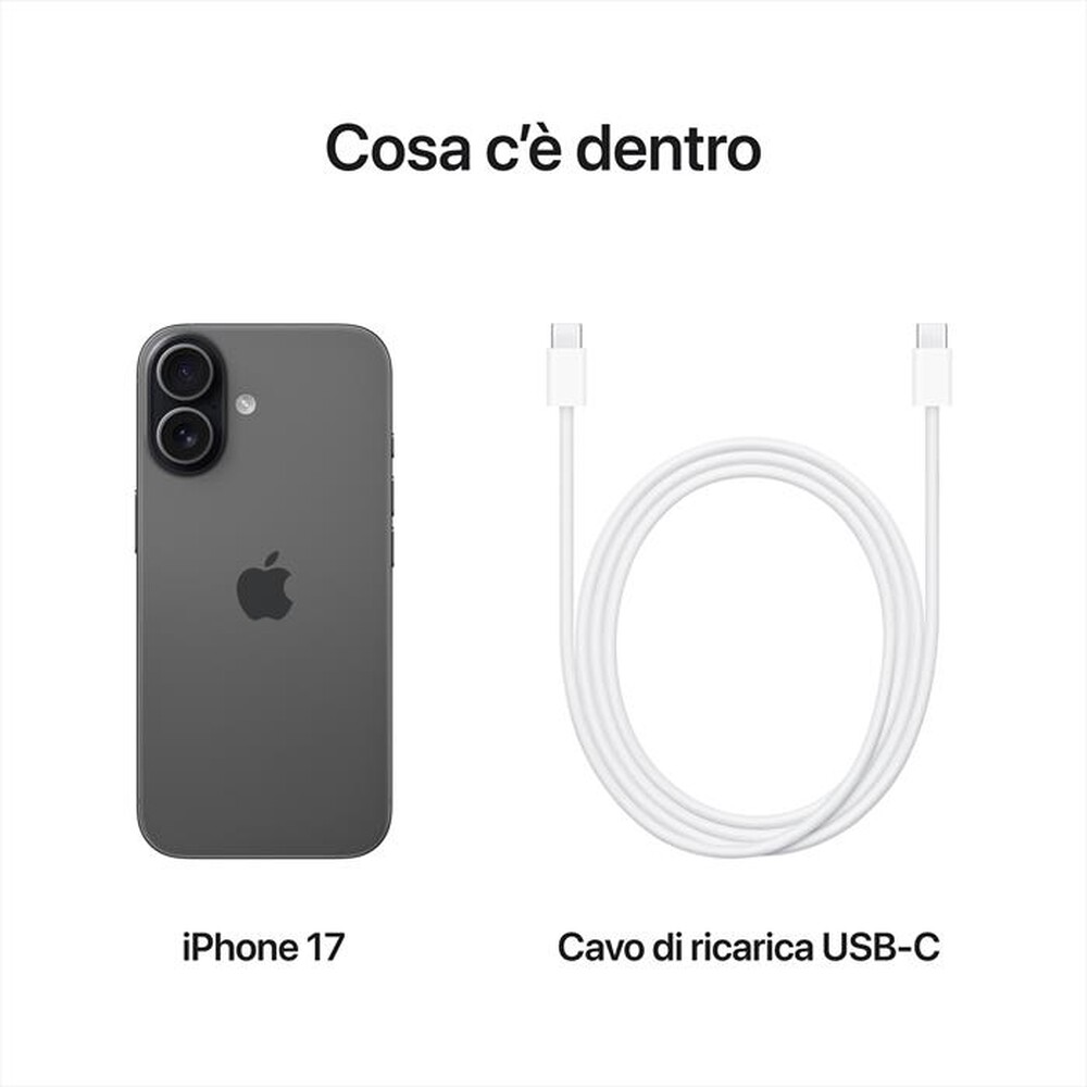 Immagine del prodotto APPLE - iPhone 17 256GB-Nero