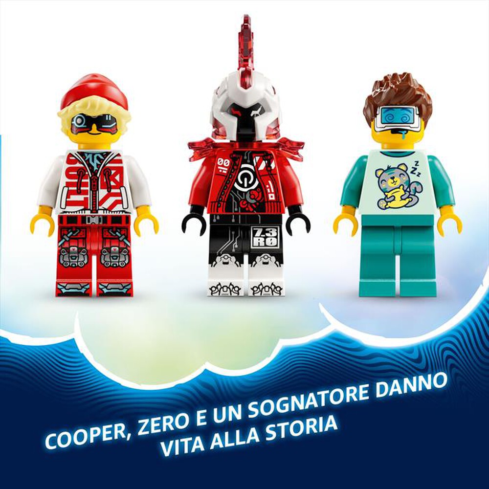 Immagine del prodotto LEGO - DREAMZzz Mech tigre Cooper e Bolide di Zero 71497