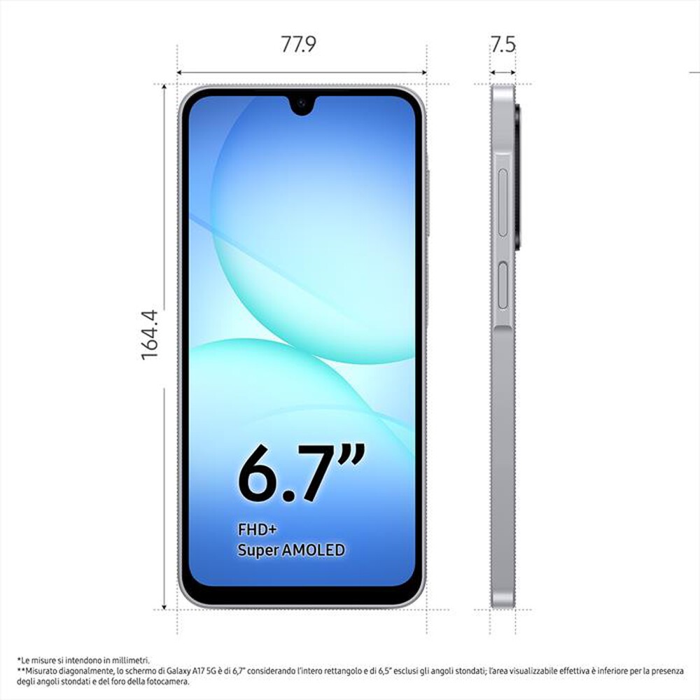 Immagine del prodotto TIM - SAMSUNG Galaxy A17 4/128GB-Gray