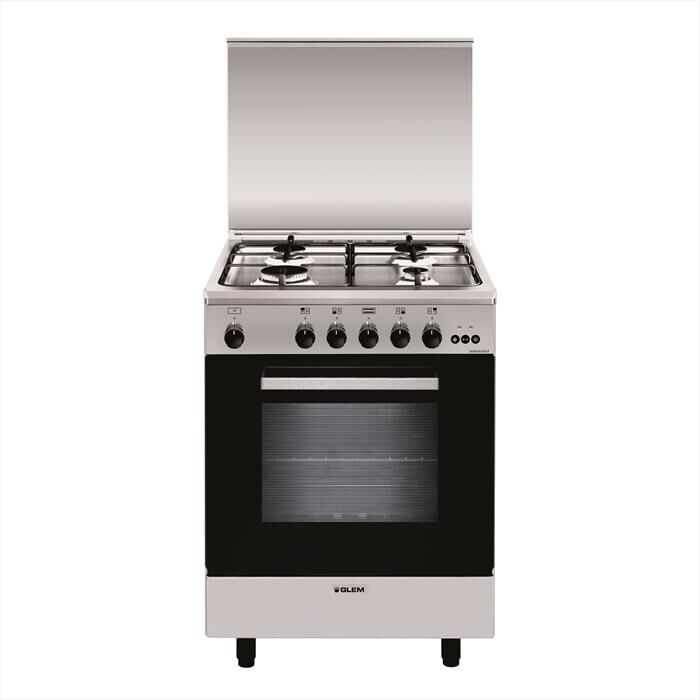 GLEM GAS - A654VI - Inox | Euronics