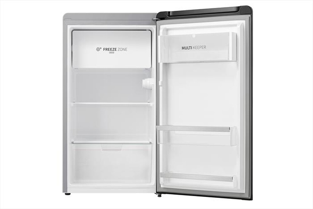"HISENSE - Frigorifero 1 porta RR106D4CDE Classe E 82 lt-Silver"