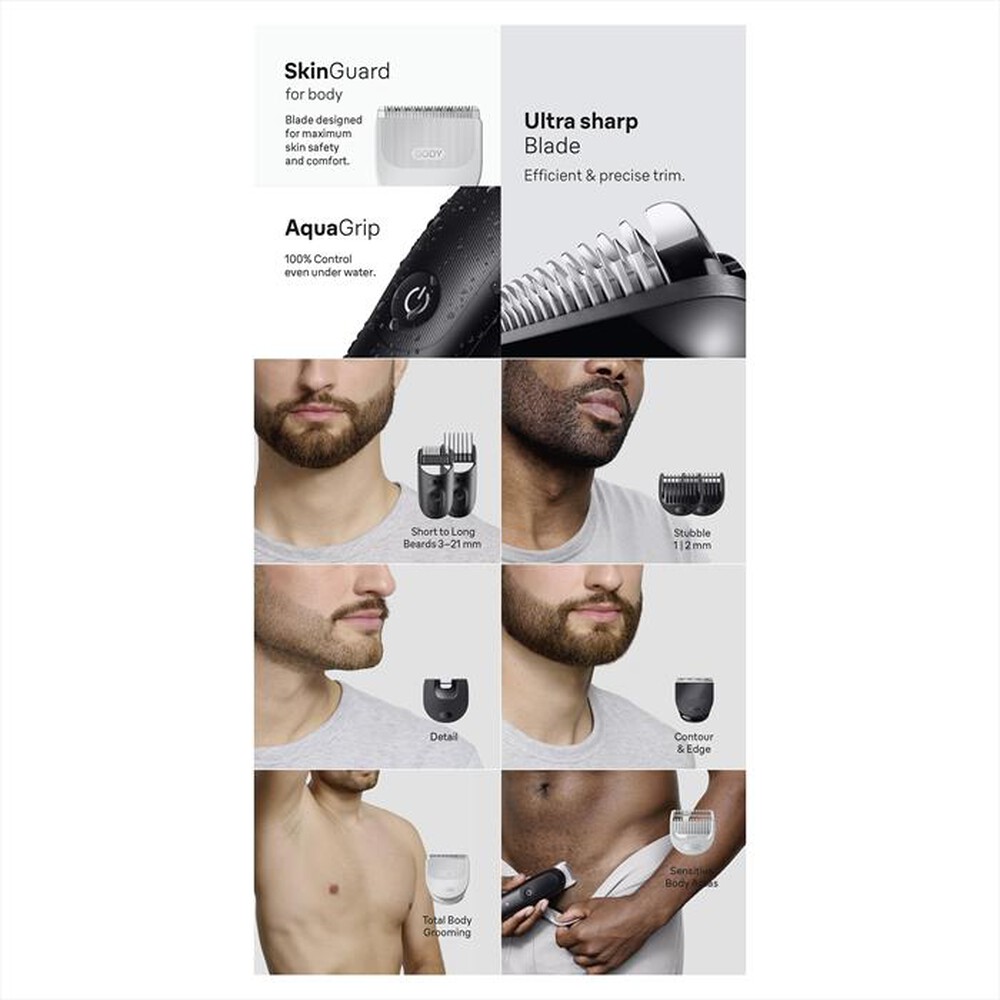 Immagine del prodotto BRAUN - Rasoio AIO 5540-NERO