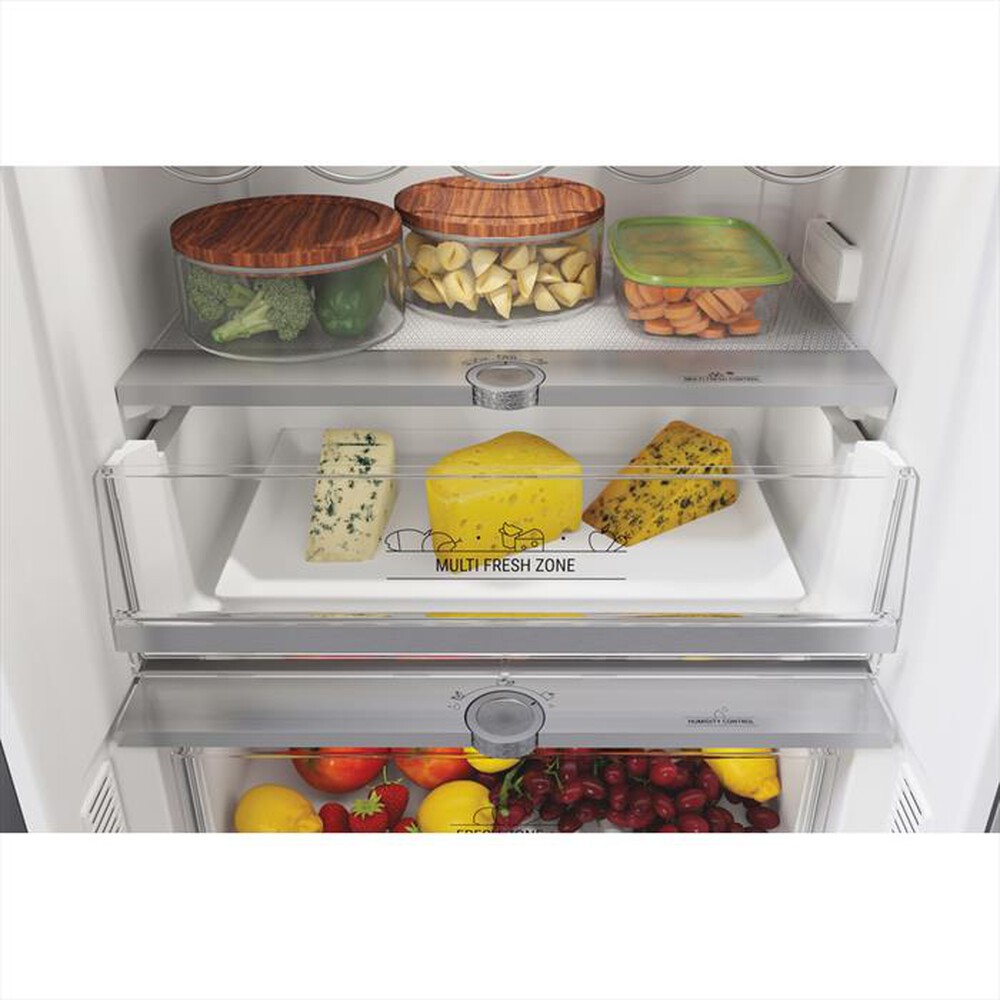 "HOTPOINT ARISTON - Frigorifero combinato HAFC9 TT43SX O3 Classe D-Acciaio inossidabile"