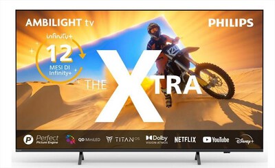 PHILIPS - Smart TV MINI LED UHD 4K 55" 55PML9019/12-Black
