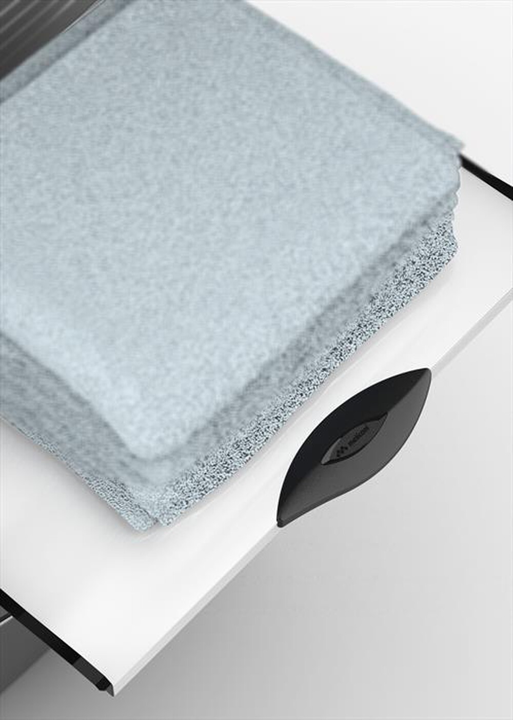 Immagine del prodotto MELICONI - Kit di sovrapposizione lavatrice TORRE DARK-Tecnopolimero Nero e legno gri