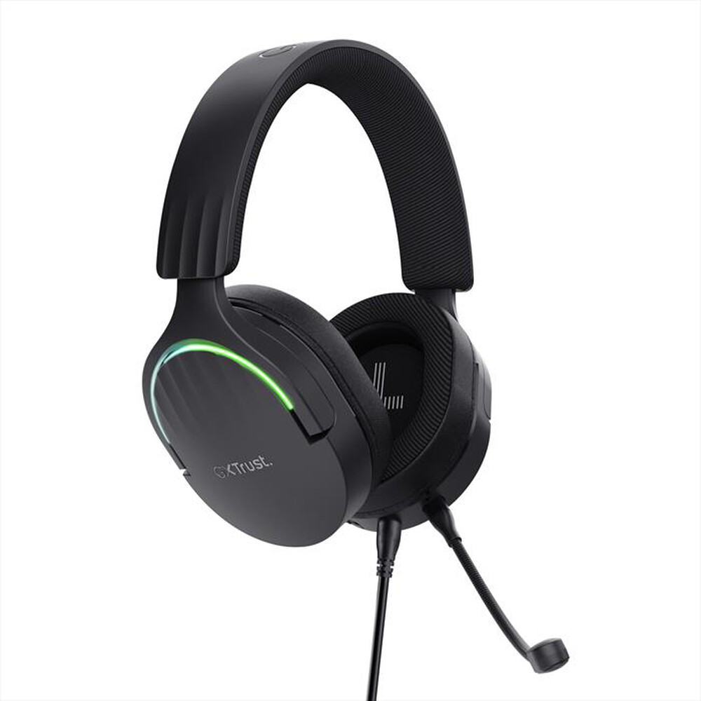 "TRUST - Cuffie gamer GXT490 FAYZO 7.1 USB-Black"