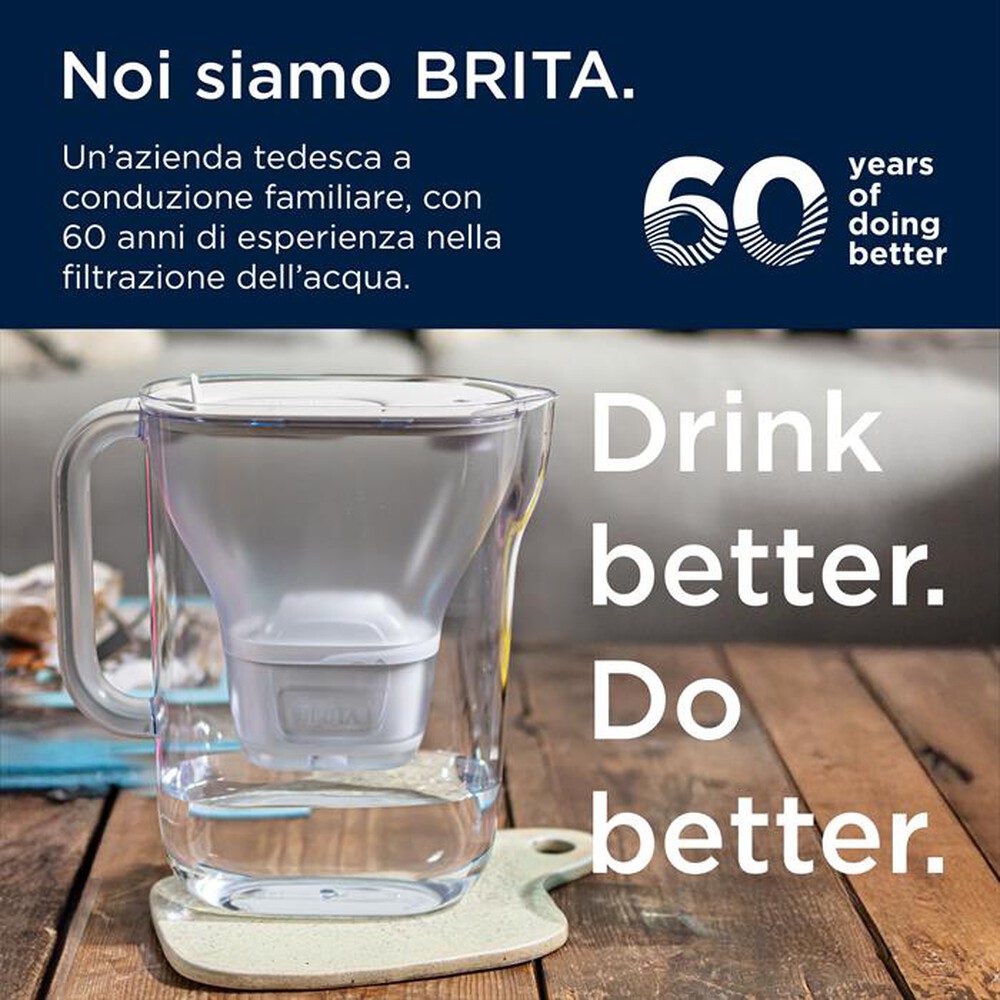 Immagine del prodotto BRITA - Caraffa filtrante STYLE ESSENTIAL 3 FILTRI INCL.-Stone Blue