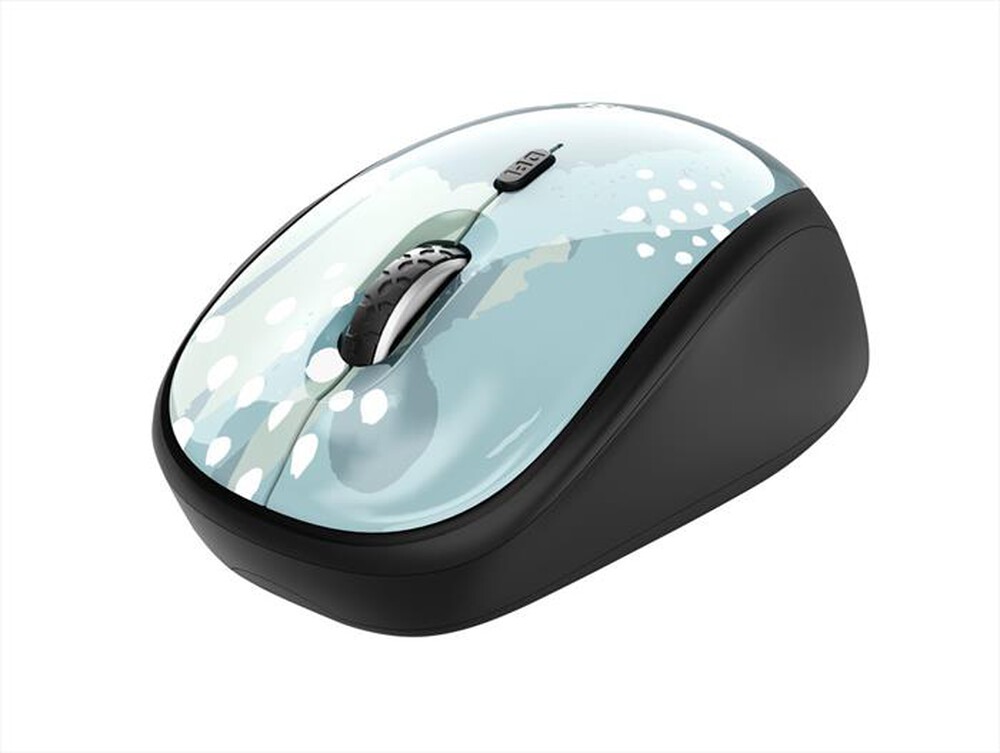 "TRUST - YVI WIRELESS MOUSE-blue brush"