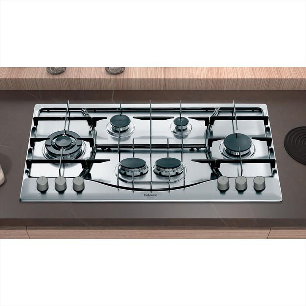 Immagine del prodotto HOTPOINT ARISTON - Piano cottura a gas PHN 962 TS/IX/HA 87cm-Inox