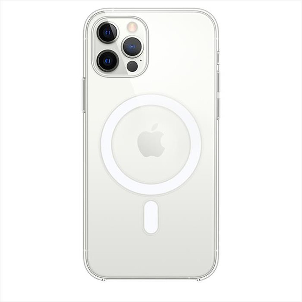 "APPLE - Custodia MagSafe per iPhone 12/12 Pro-Trasparente"