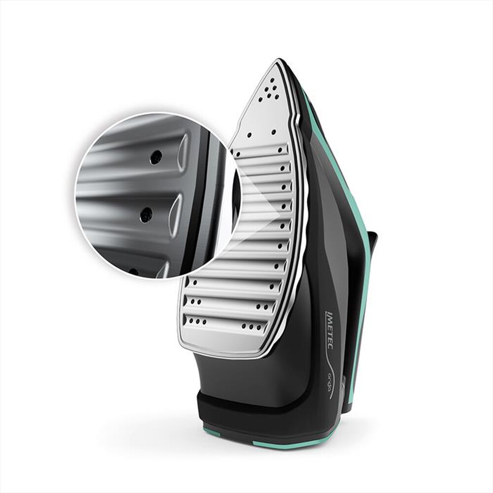 Immagine del prodotto IMETEC - FERRO DA STIRO A VAPORE IMETEC ONDA F1-Nero, Turchese