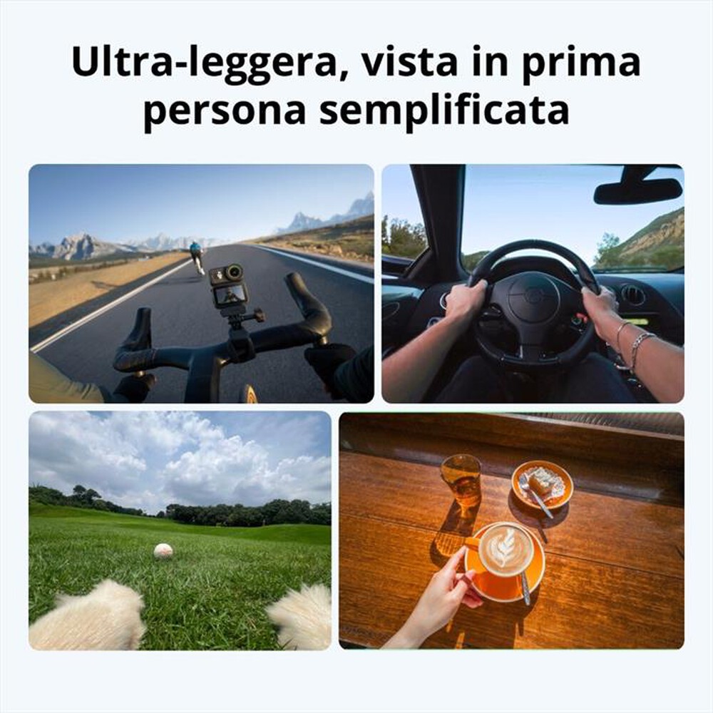Immagine del prodotto DJI - Action cam OSMO NANO STANDARD COMBO (128GB)-Nero