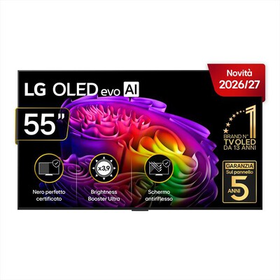 LG - Smart TV OLED Evo AI 4K 55" G6 OLED55G64LW-Dark Satin Silver