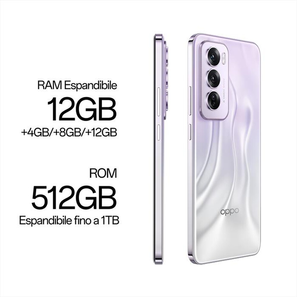 "OPPO - Smartphone RENO12 PRO 12+512-NEBULA SILVER"