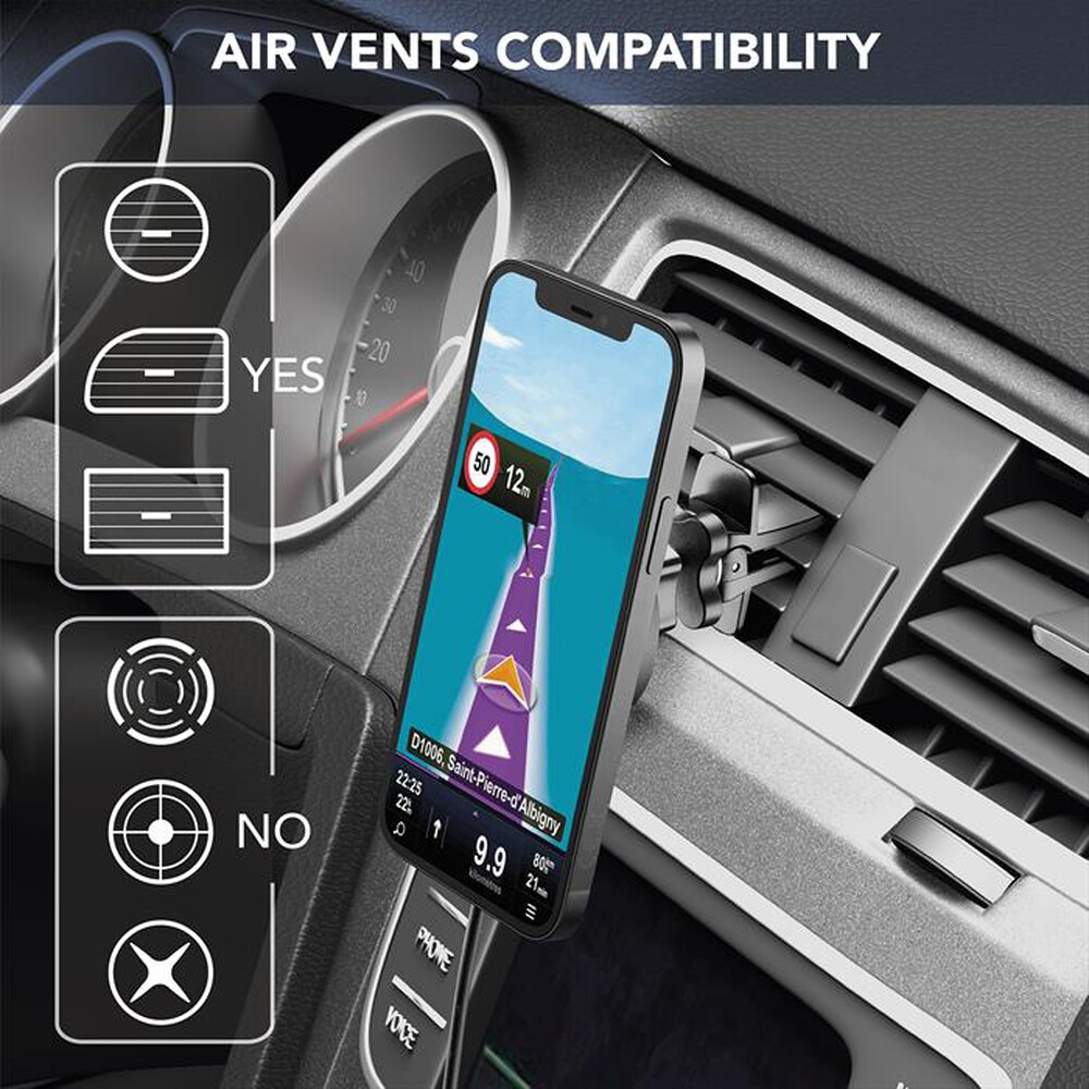 Immagine del prodotto CELLULARLINE - MAGSFHOLDERWIRK-Nero