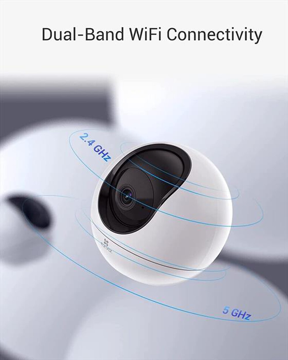 "EZVIZ - Telecamera smart home C6-Bianco"