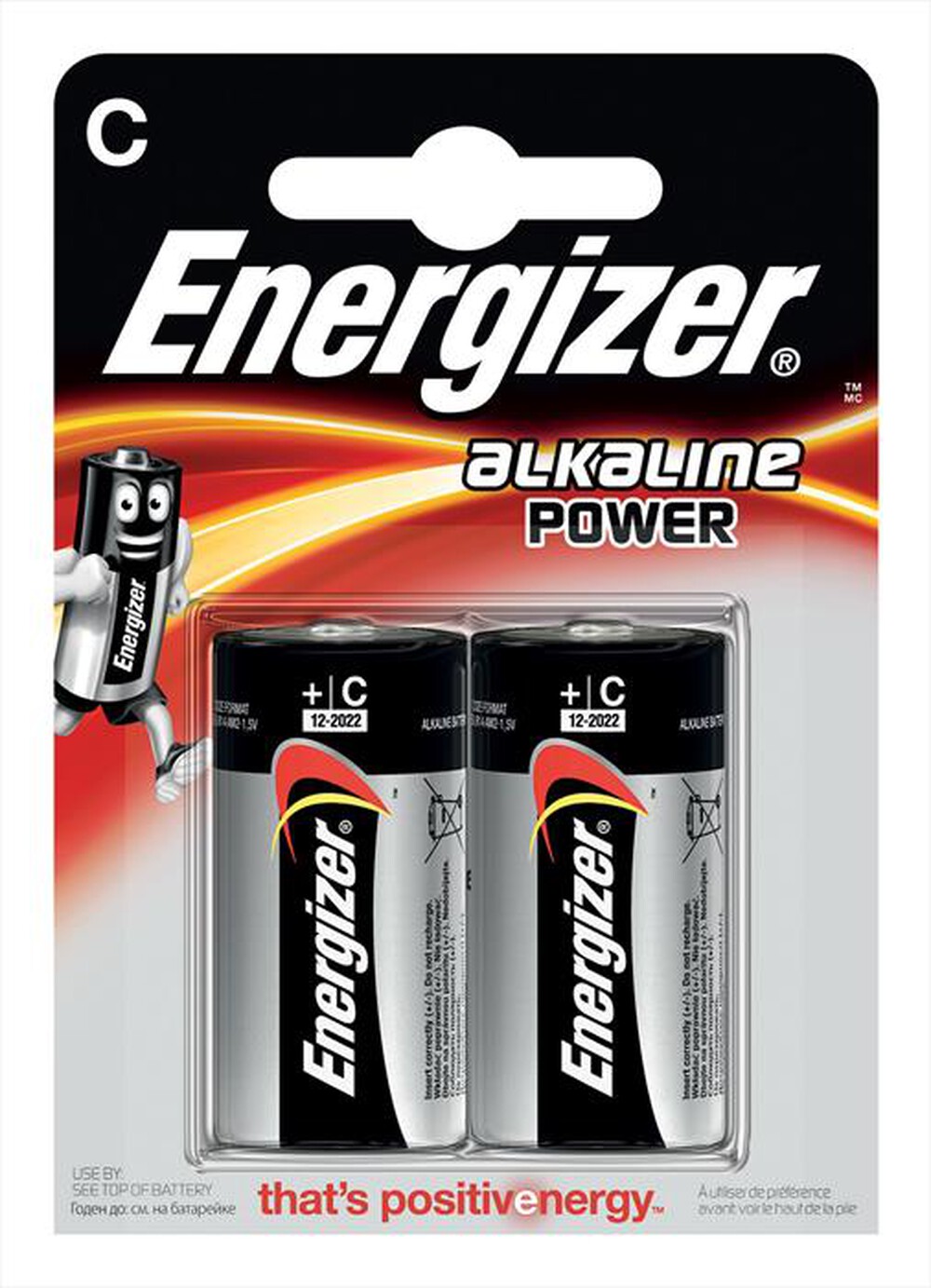 "ENERGIZER - ALKALINE POWER C BP2"