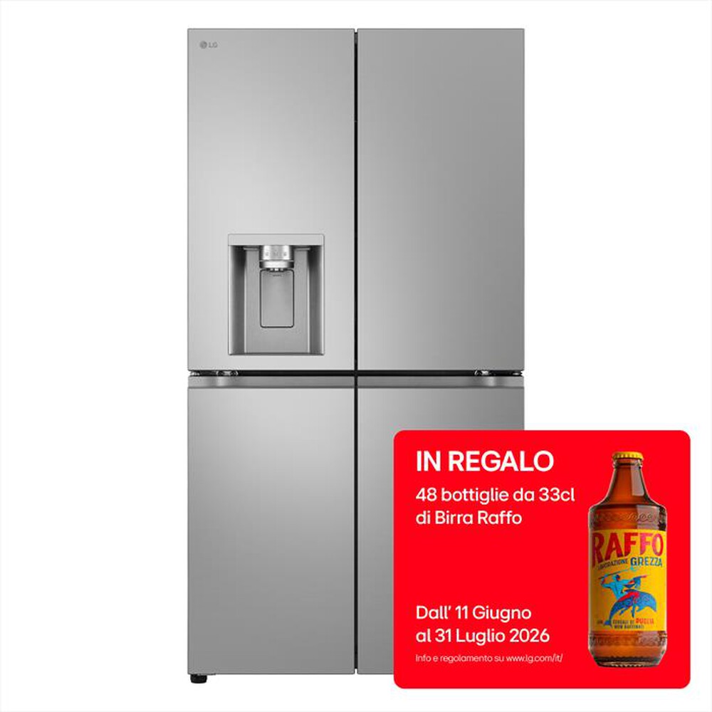 Immagine del prodotto LG - Frigorifero 4 porte GML960PYBE Classe E 641L-Silver