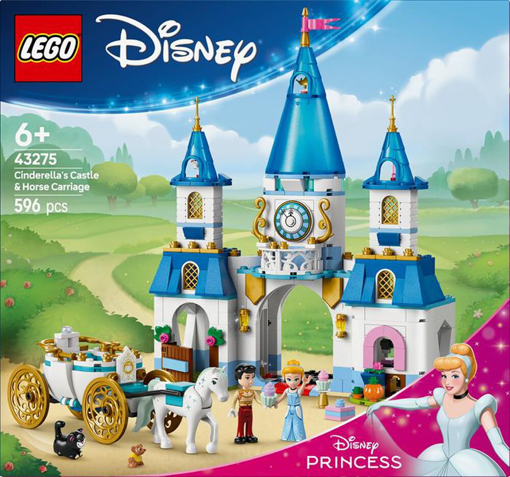 Immagine del prodotto LEGO - DISNEY Castello e carrozza di Cenerentola 43275