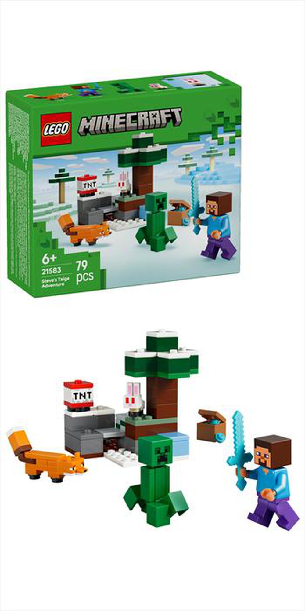 Immagine del prodotto LEGO - MINECRAFT Avventura di Steve nella taiga 21583