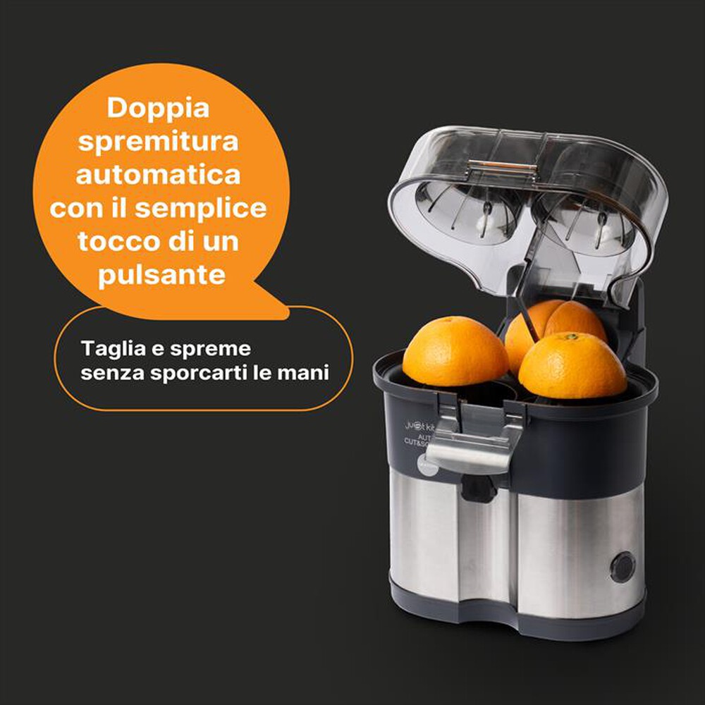 Immagine del prodotto MACOM - Spremiagrumi AUTO CUT & SQUEEZE-grigio e nero