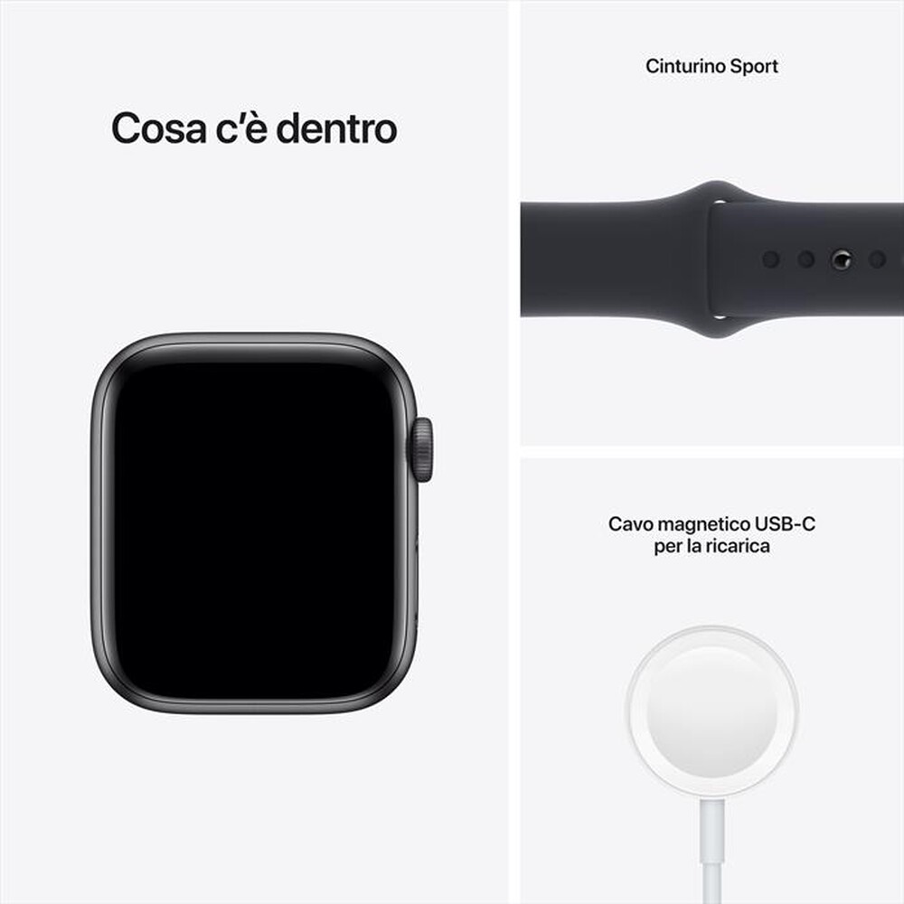 "APPLE - Watch se 44 mm oled-Grigio"