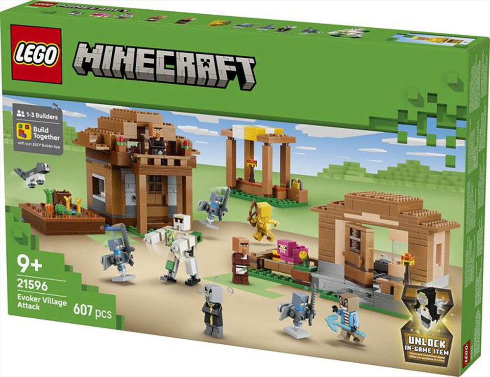 Immagine del prodotto LEGO - MINECRAFT Attacco villaggio dell&rsquo;Evocatore - 21596