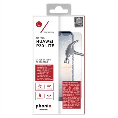 PHONIX - HUP2LTGS SCREEN PROTECTOR P20 LITE-Trasparente