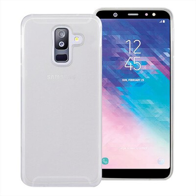 PHONIX - SA6PGPW Cover GEL GALAXY A6 PLUS-Bianco traslucido