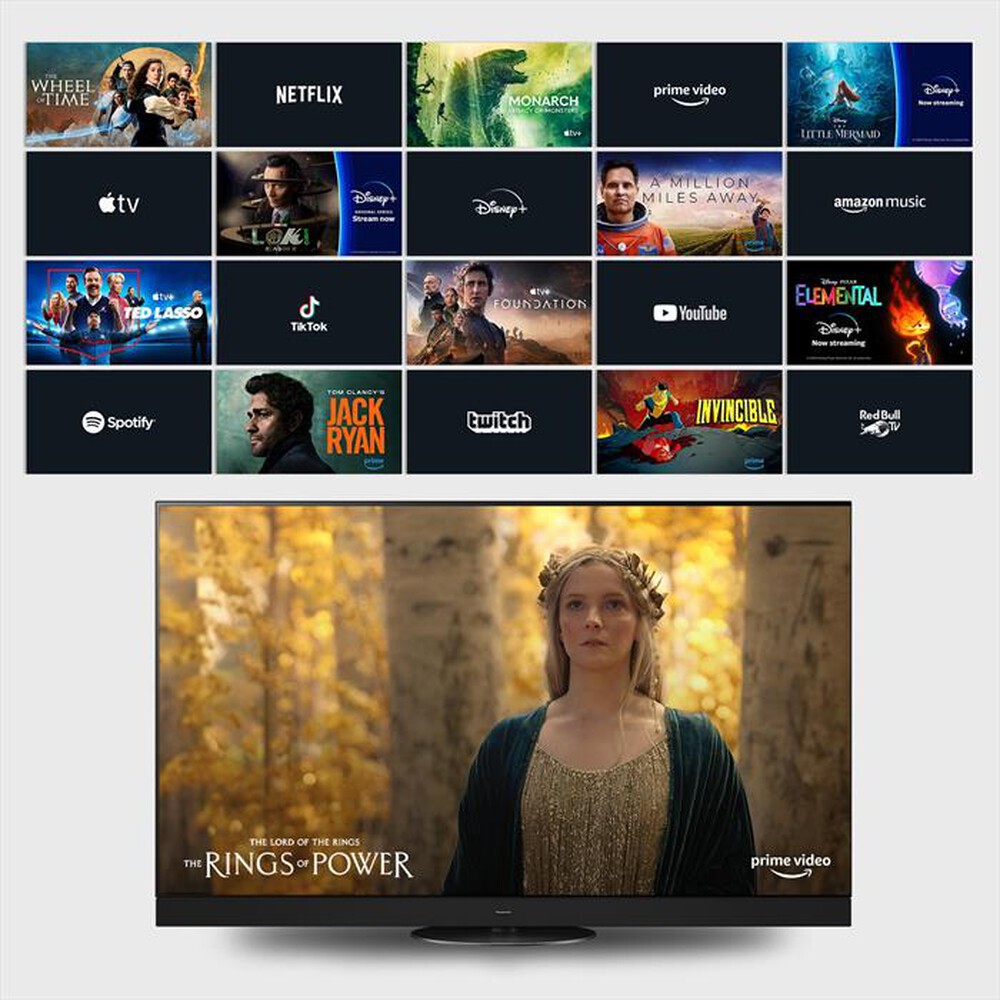 "PANASONIC - Smart TV OLED UHD 4K 55\" TV-55Z90AEG-Nero"