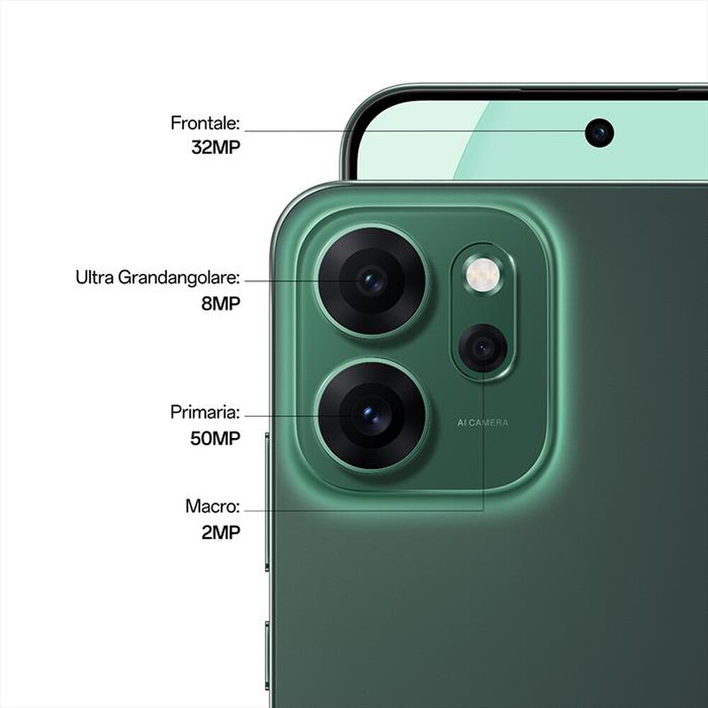 Immagine del prodotto OPPO - Smartphone RENO14 FS 5G 12+512GB-Luminous Green