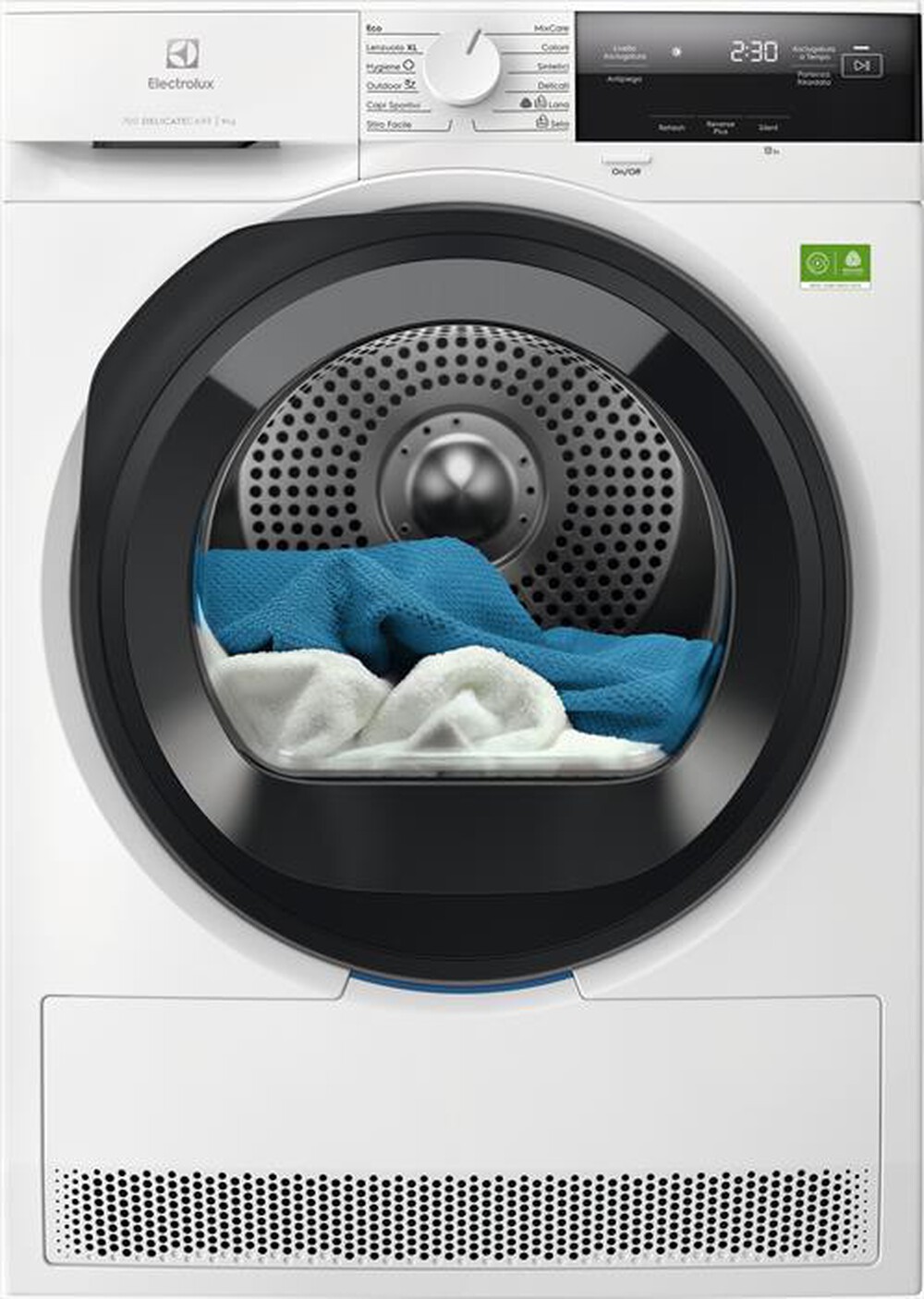 Immagine del prodotto ELECTROLUX - Asciugatrice EW7H39B 9 Kg Classe B-Bianco