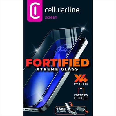 CELLULARLINE - FORTIFIED XTREME GLASS - IPHONE 18 PRO-Trasparente