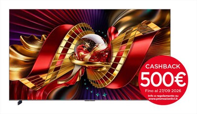 TCL - Smart TV SQD Mini LED 4K 98" 98C8L-Nero