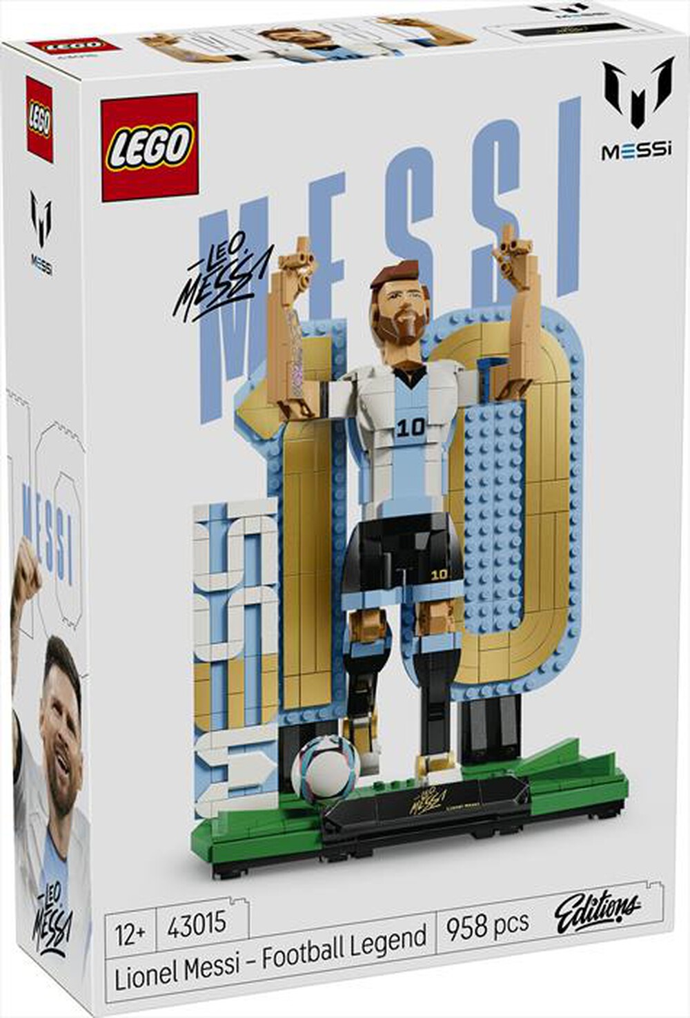 Immagine del prodotto LEGO - EDITIONS Lionel Messi Leggenda del calcio - 43015