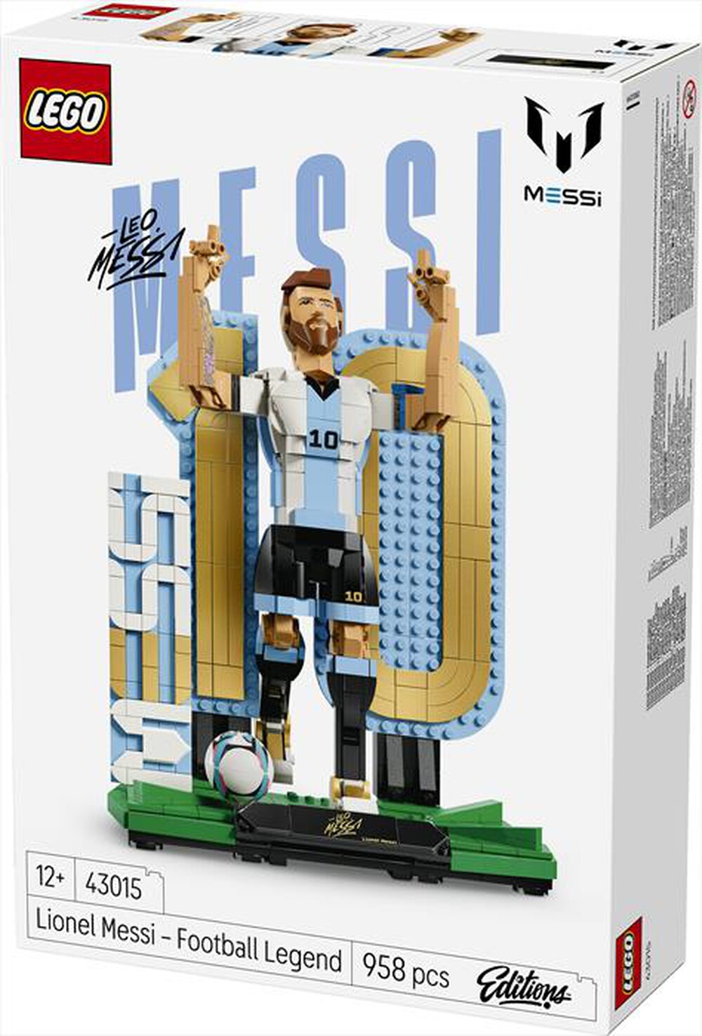Immagine del prodotto LEGO - EDITIONS Lionel Messi Leggenda del calcio - 43015