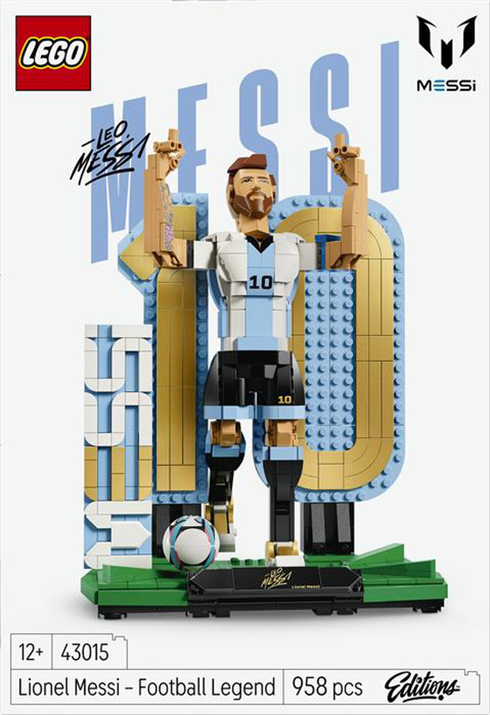 Immagine del prodotto LEGO - EDITIONS Lionel Messi Leggenda del calcio - 43015