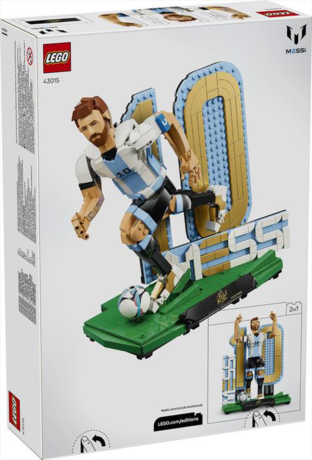 Immagine del prodotto LEGO - EDITIONS Lionel Messi Leggenda del calcio - 43015