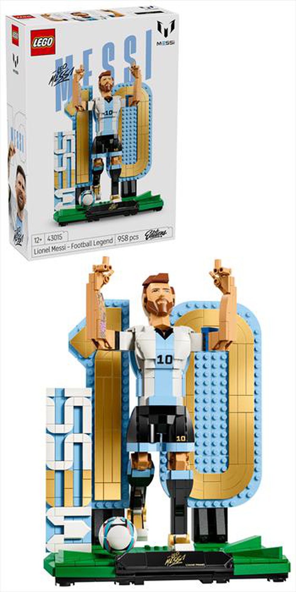 Immagine del prodotto LEGO - EDITIONS Lionel Messi Leggenda del calcio - 43015