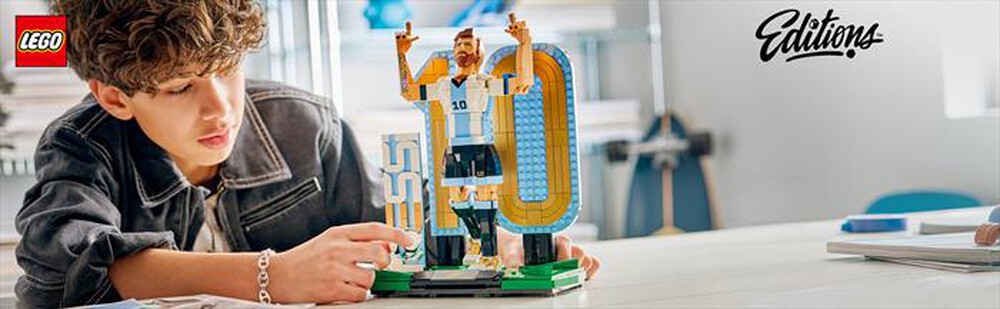 Immagine del prodotto LEGO - EDITIONS Lionel Messi Leggenda del calcio - 43015