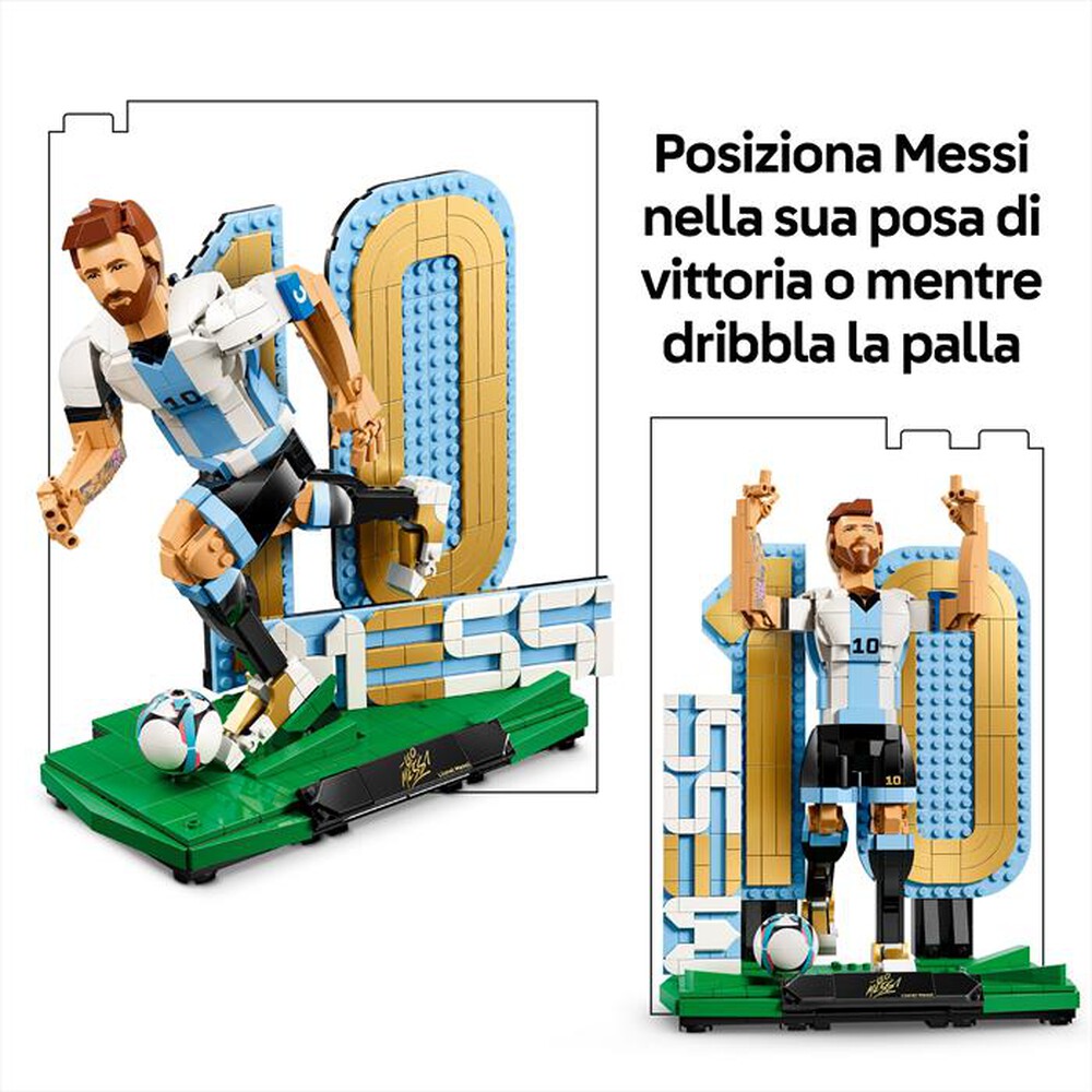 Immagine del prodotto LEGO - EDITIONS Lionel Messi Leggenda del calcio - 43015