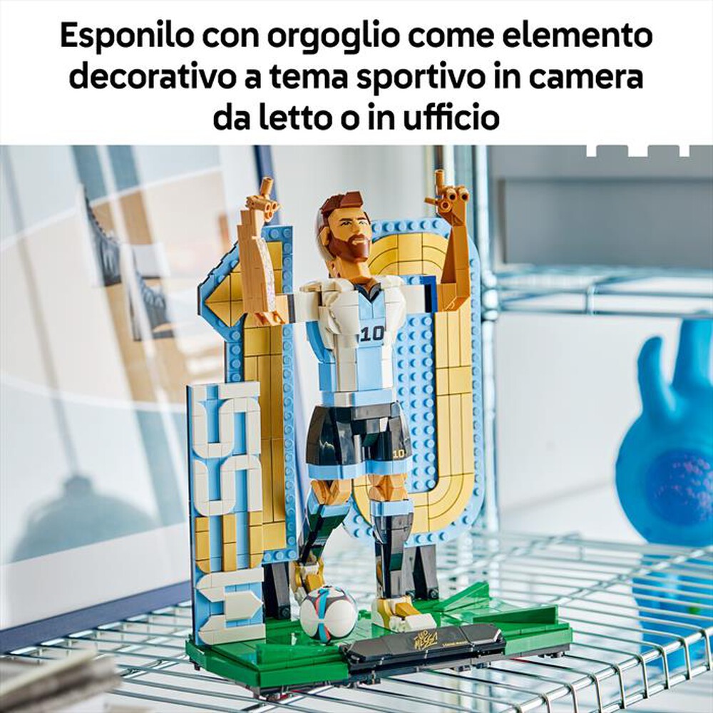Immagine del prodotto LEGO - EDITIONS Lionel Messi Leggenda del calcio - 43015