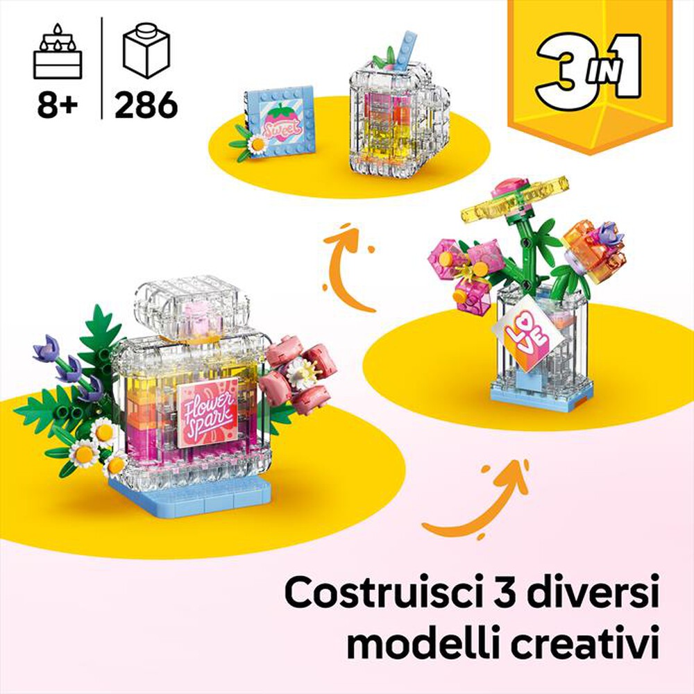 Immagine del prodotto LEGO - CREATOR 3IN1 Boccetta di profumo - 31383-Multicolore