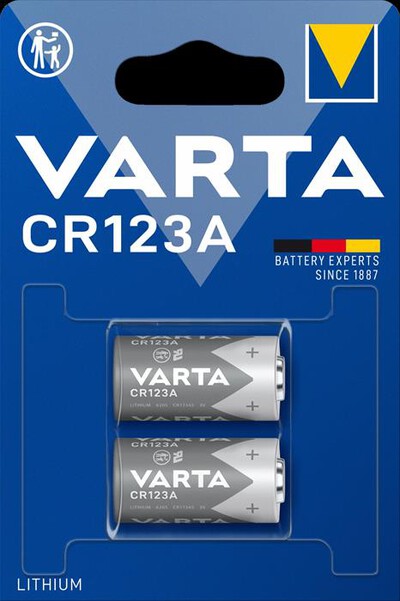 VARTA - CR 123 A - (DOPPIO BLISTER)