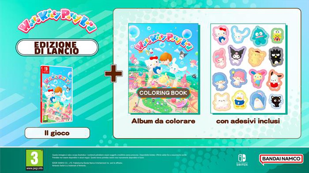 Immagine del prodotto NAMCO - HELLO KITTY PARTY LAND NSW-N/D