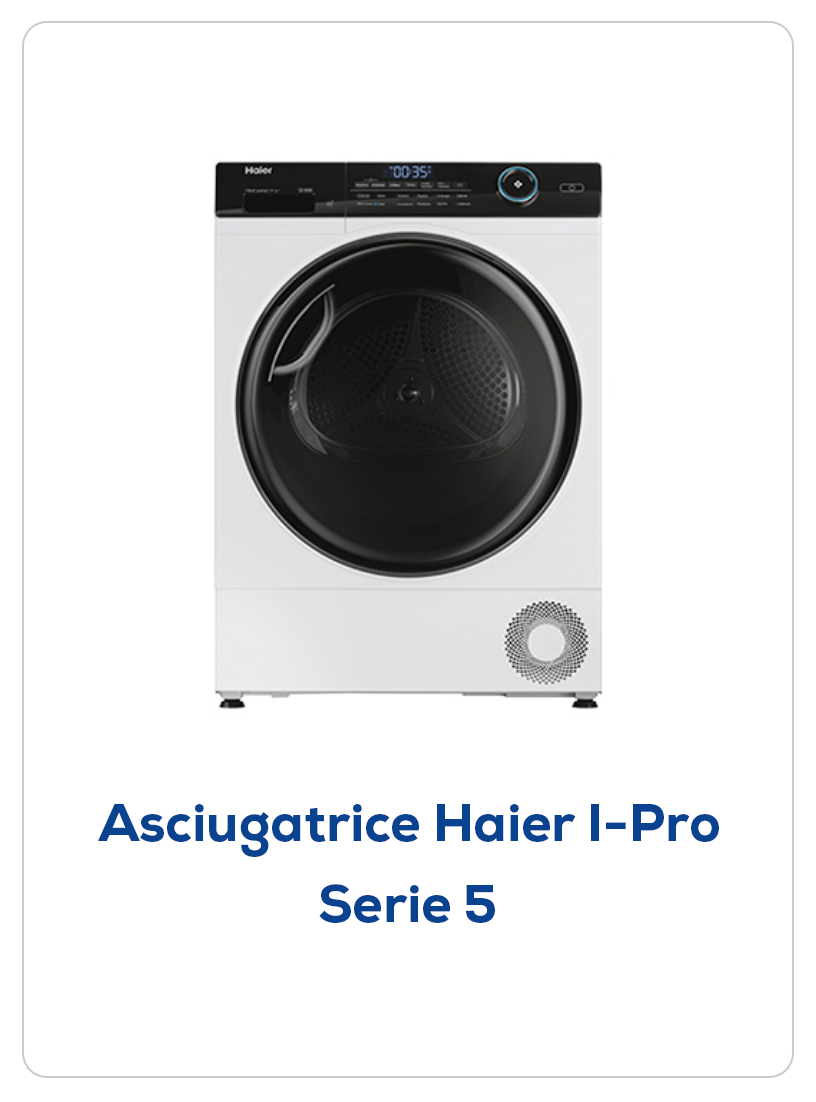 Asciugatrice Haier I-Pro Serie 5