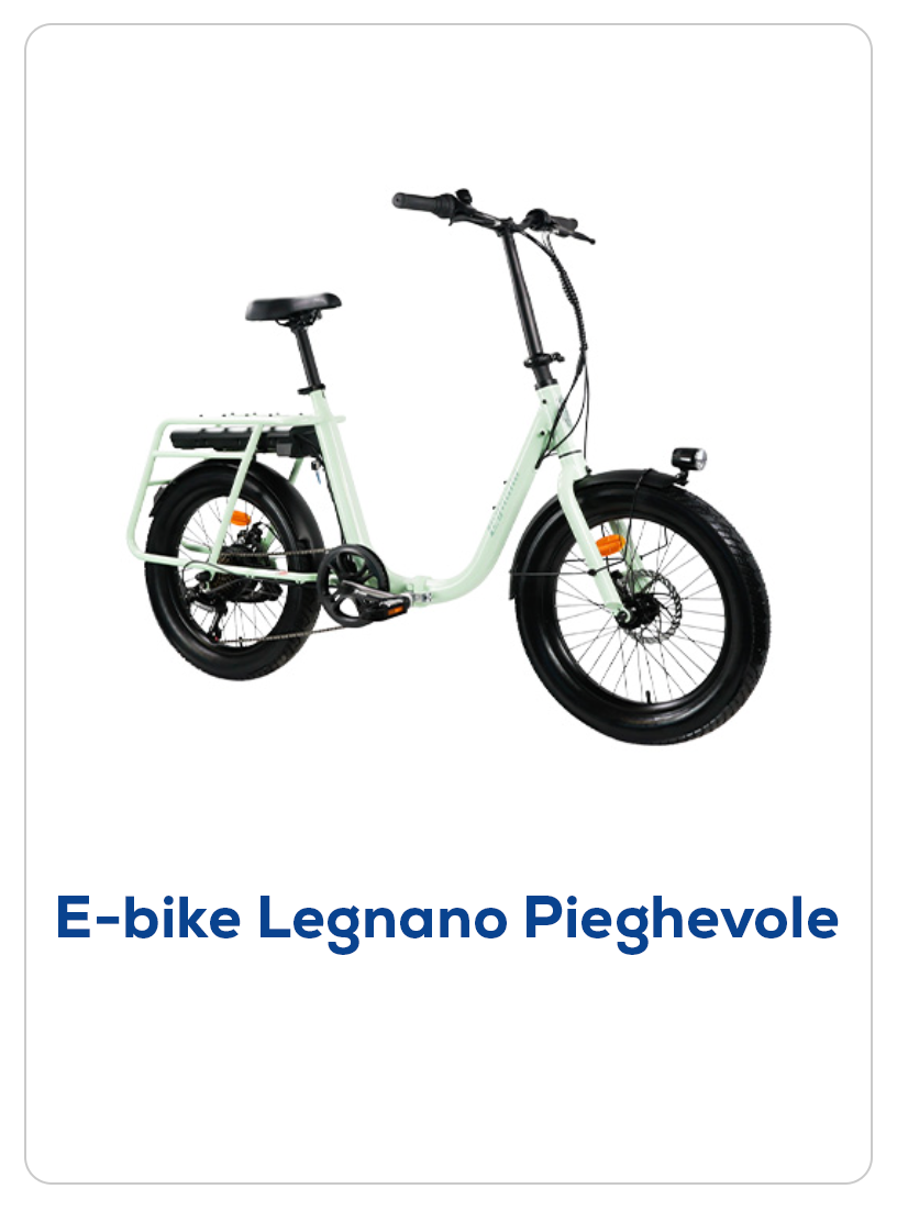 E-bike Legnano pieghevole