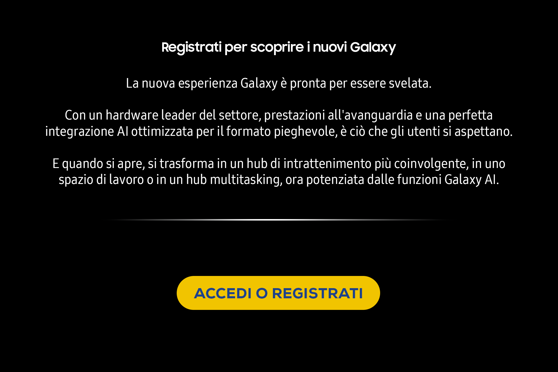 Accedi o registrati