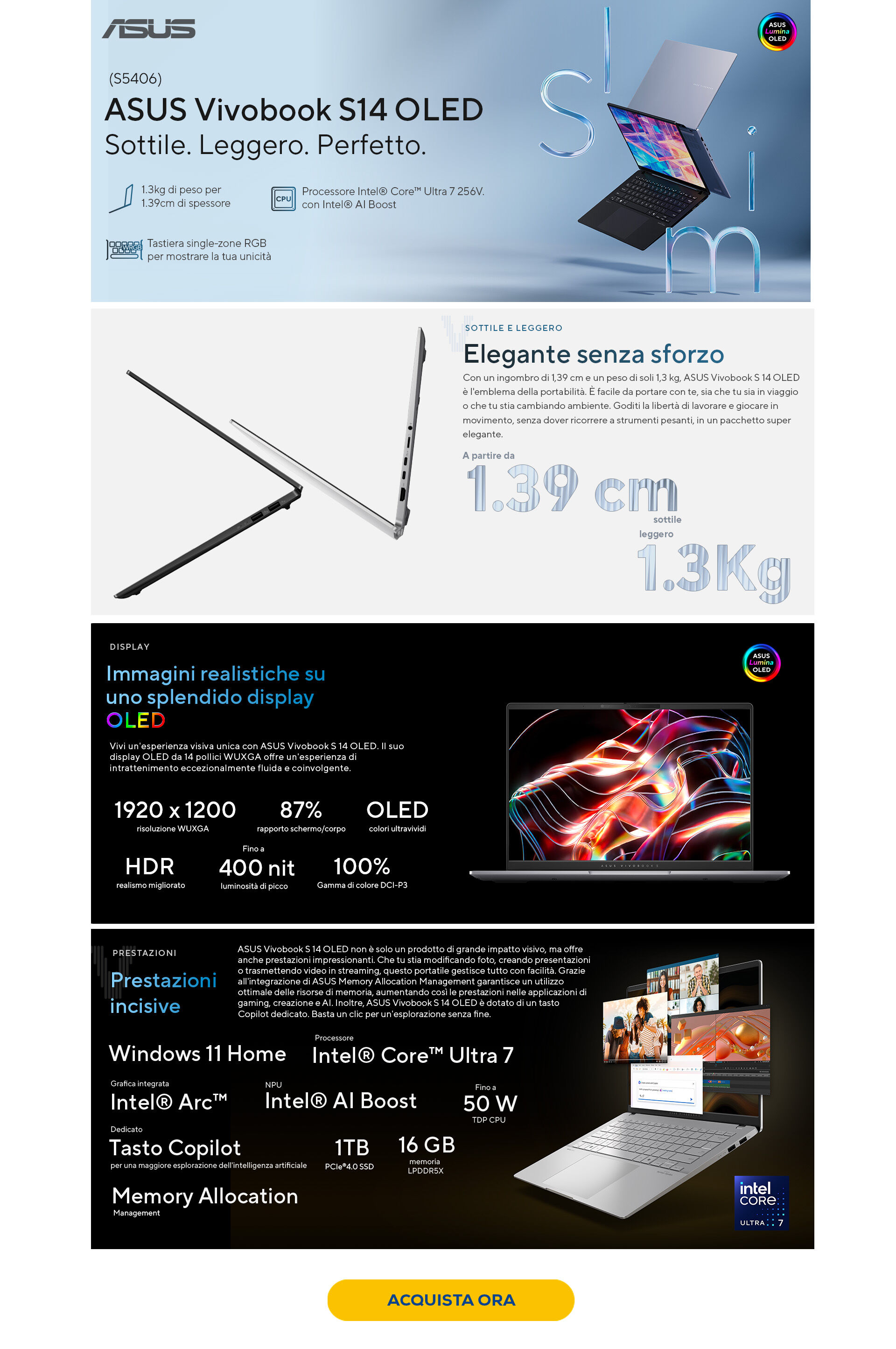 Asus Vivobook  S14 OLED